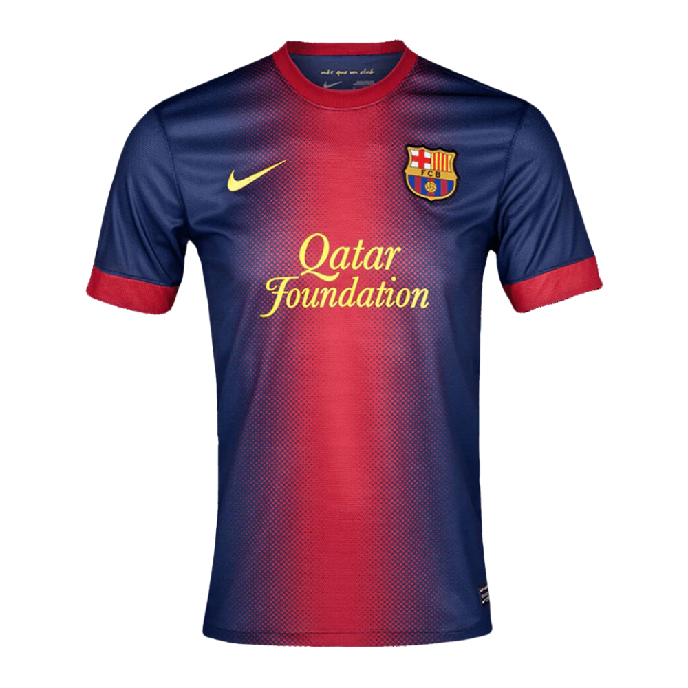 Retro 2012/13 Barcelona Home Soccer Jersey - Goal Digger Jerseys | Authentic Soccer Jerseys High Quality