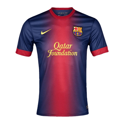 Retro 2012/13 Barcelona Home Soccer Jersey - Goal Digger Jerseys | Authentic Soccer Jerseys High Quality