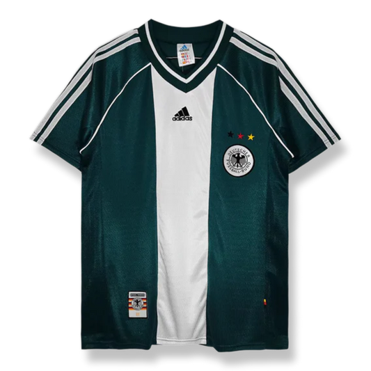 Retro 1998 Germany Away Soccer Jersey - Goal Digger Jerseys | Authentic Soccer Jerseys High Quality