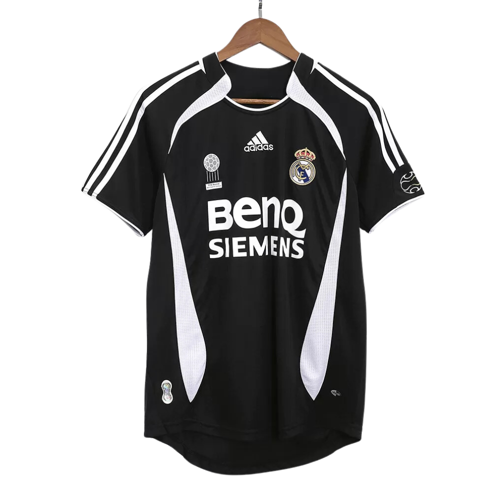 Retro 2006/07 Real Madrid Away Soccer Jersey - Goal Digger Jerseys | Authentic Soccer Jerseys High Quality