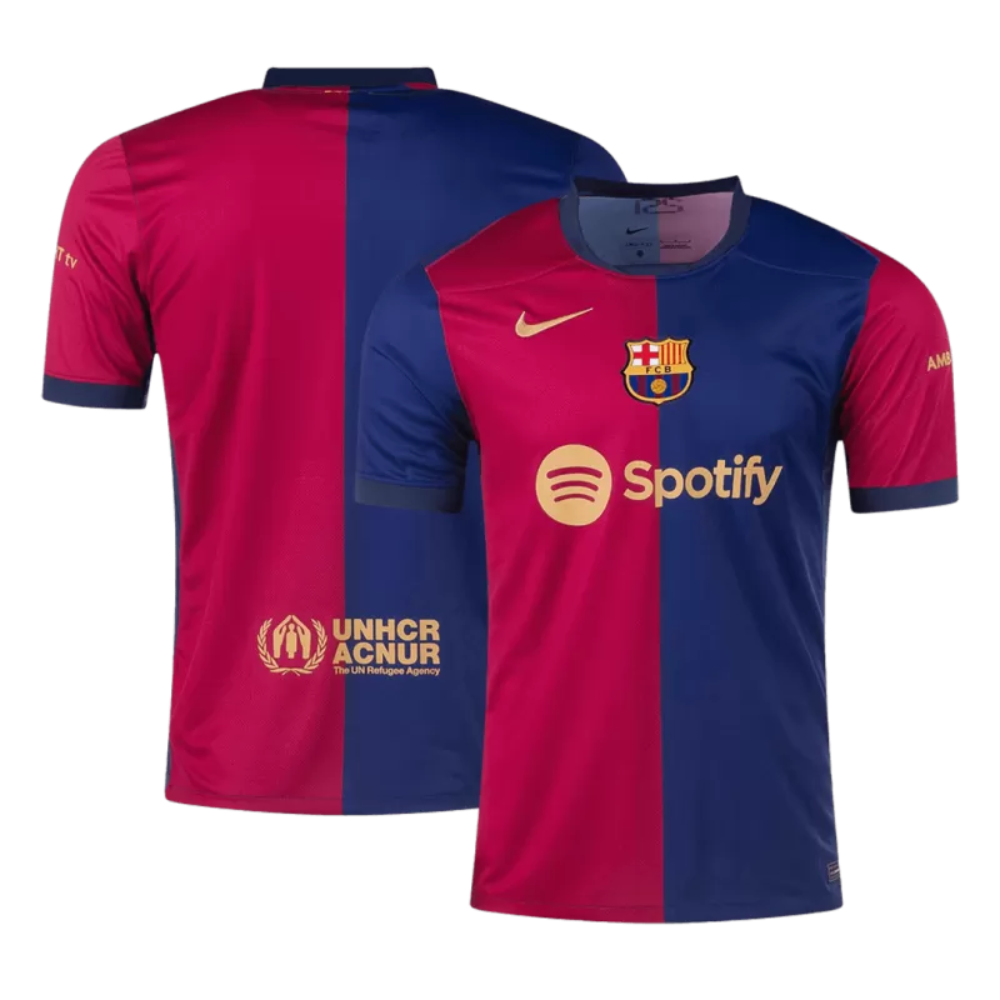 Barcelona Home Soccer Jersey 2024/25 - Goal Digger Jerseys | Authentic Soccer Jerseys High Quality