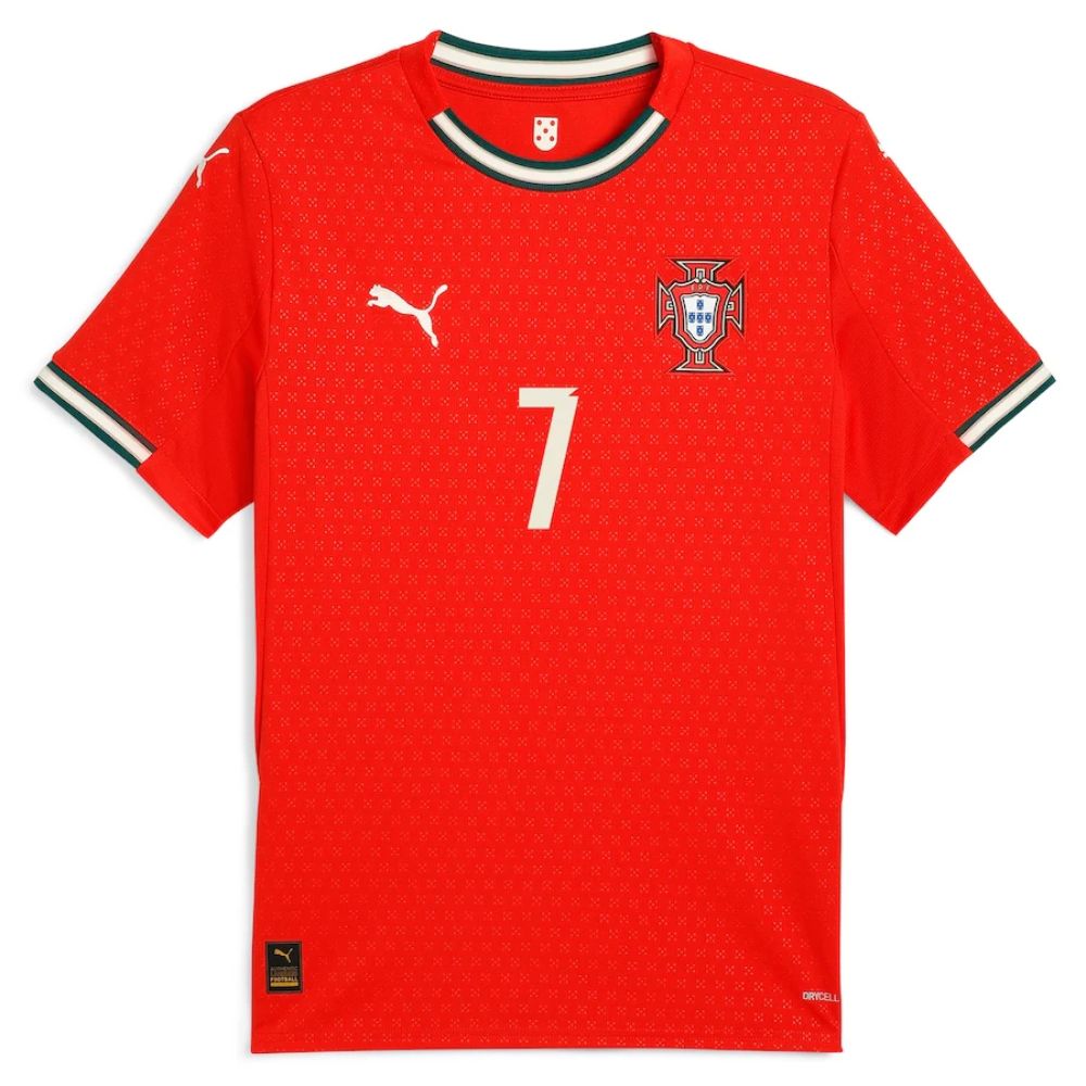 Portugal Home Soccer Jersey 2025 RONALDO 7