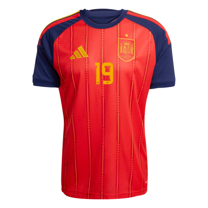 Spain FIFA World Cup 2026 Home LAMINE YAMAL 19 Jersey