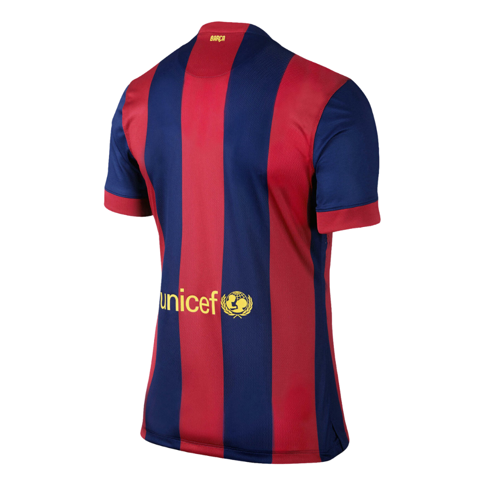 Retro 2014/15 Barcelona Home Soccer Jersey - Goal Digger Jerseys | Authentic Soccer Jerseys High Quality