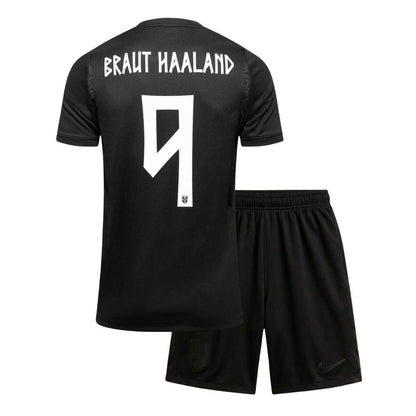 Kids Norway Away 2026 HAALAND 9 Jersey Kit