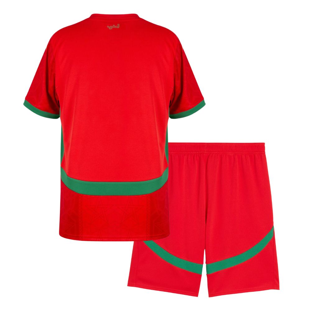 Kids Morocco Home 2026 Jersey Kit