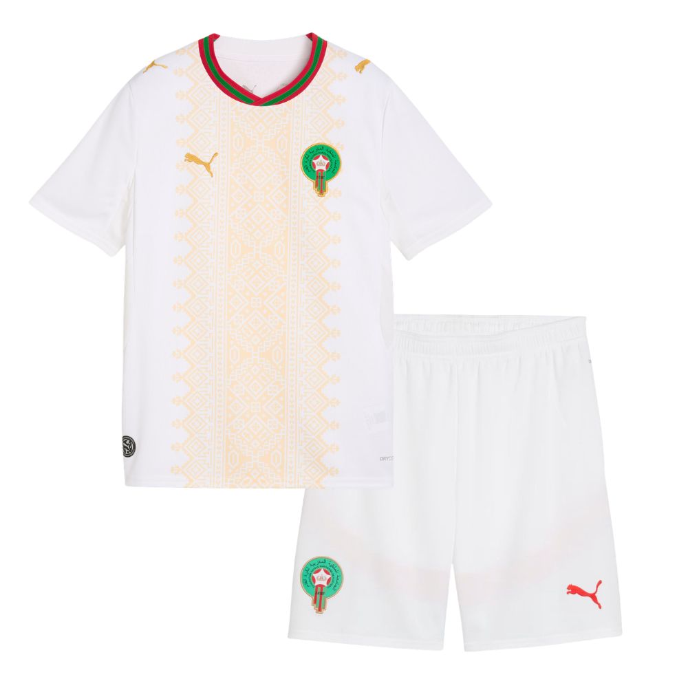 Kids Morocco Away 2026 Jersey Kit