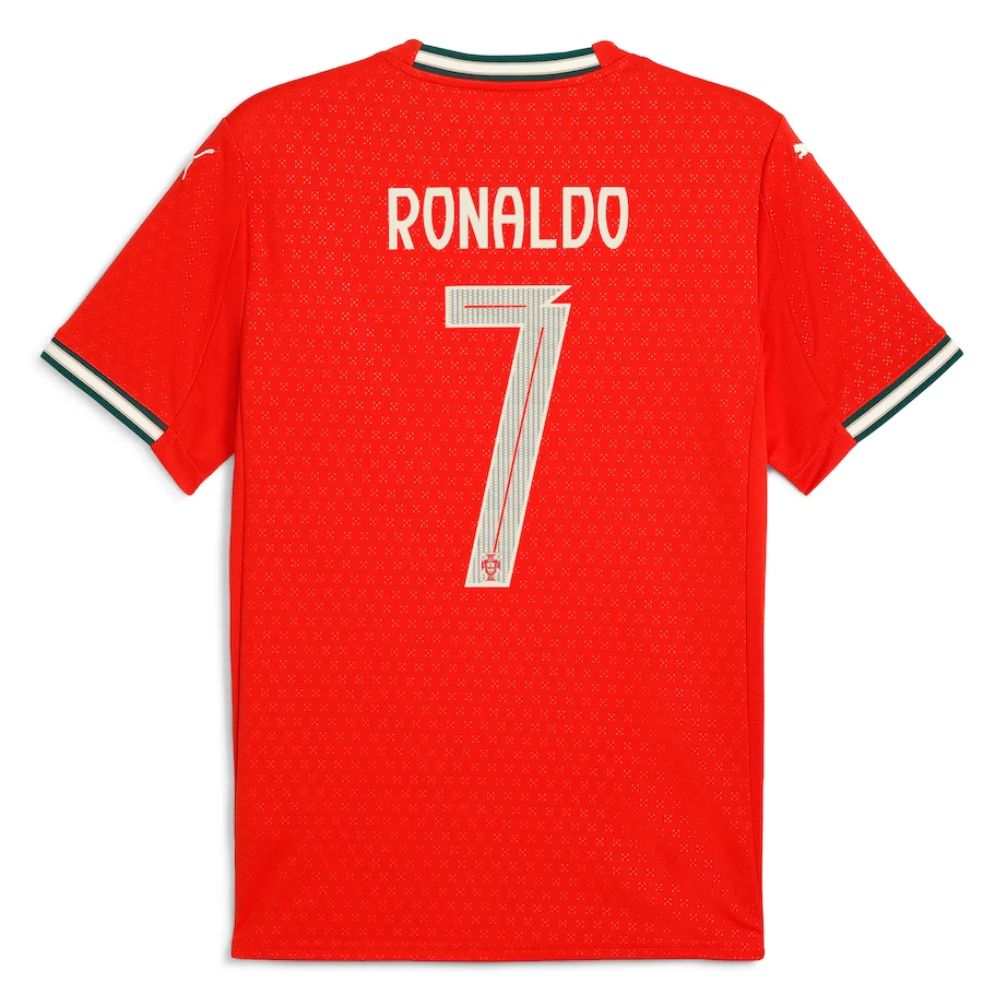 Portugal Home Soccer Jersey 2025 RONALDO 7