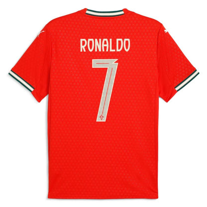 Portugal Home Soccer Jersey 2025 RONALDO 7