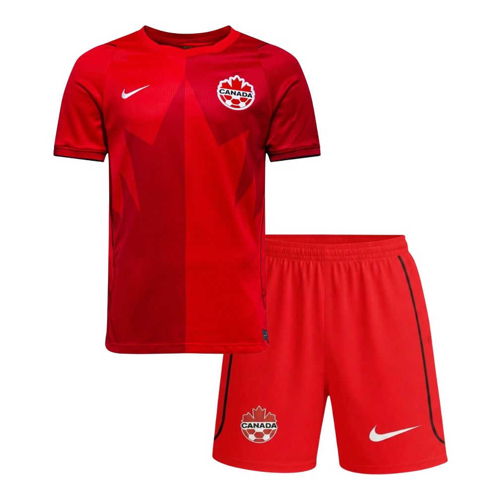 Kids Canada Home 2026 Jersey Kit