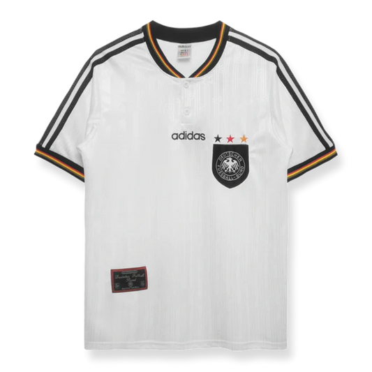 Retro 1996 Germany Home Soccer Jersey - Goal Digger Jerseys | High Quality Football Kits