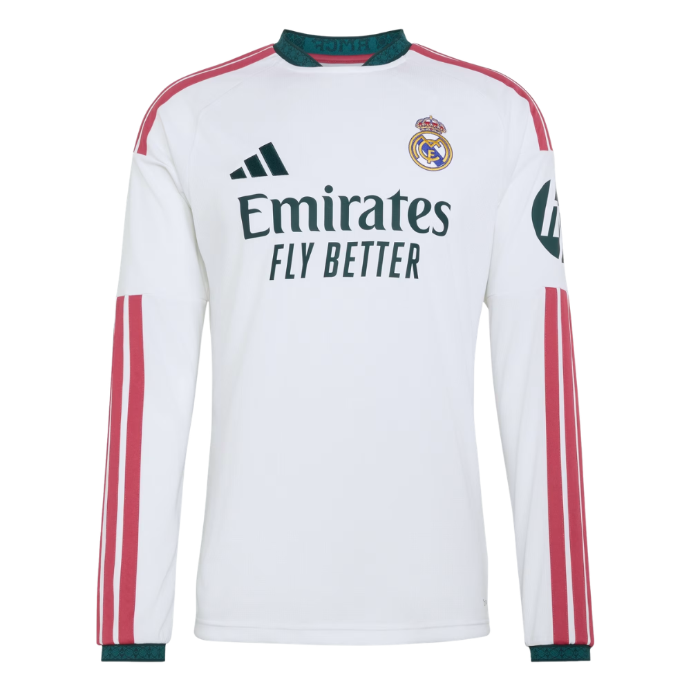 Real Madrid Home Longsleeve Jersey 2026/27