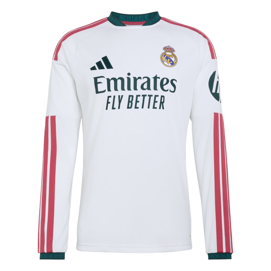 Real Madrid Home Longsleeve Jersey 2026/27