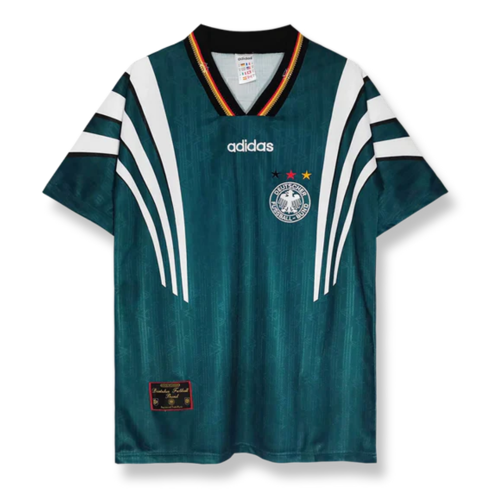 Retro 1996 Germany Away Soccer Jersey - Goal Digger Jerseys | High Quality Football Kits