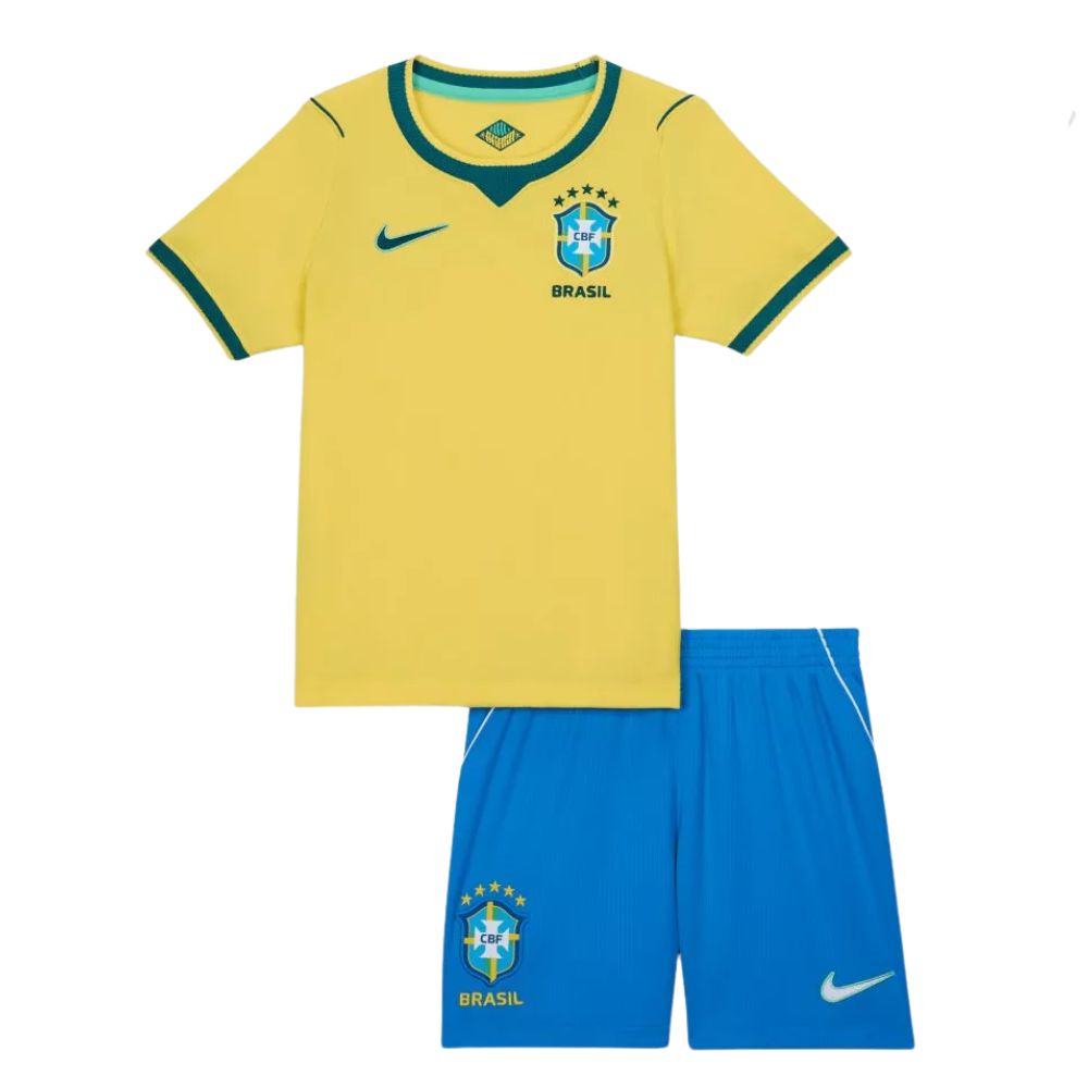 Kids Brazil FIFA World Cup Home Jersey 2026