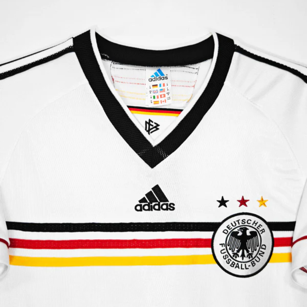 Retro 1998 Germany Home Soccer Jersey - Goal Digger Jerseys | High Quality Football Kits