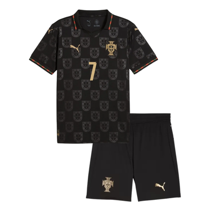 Kids Portugal Special Edition Eusébio Jersey Kit 2026 RONALDO 7