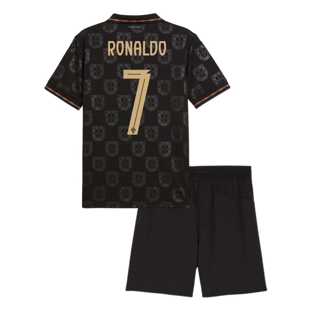Kids Portugal Special Edition Eusébio Jersey Kit 2026 RONALDO 7