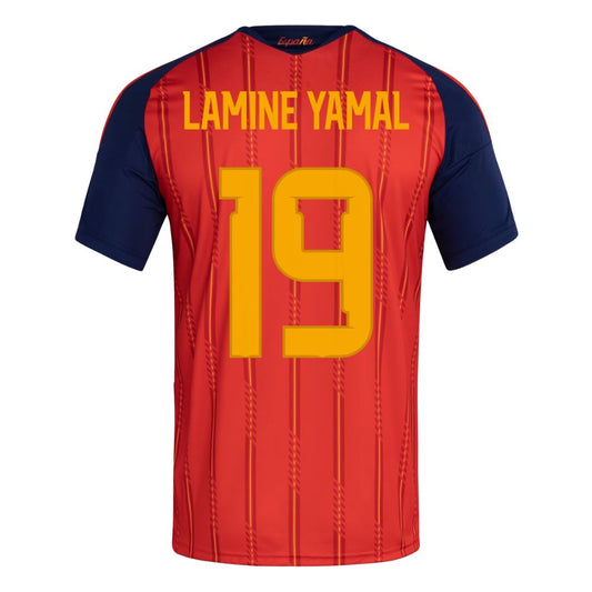 Spain World Cup CHAMPIONS LAMINE YAMAL 19 Home Jersey 2026