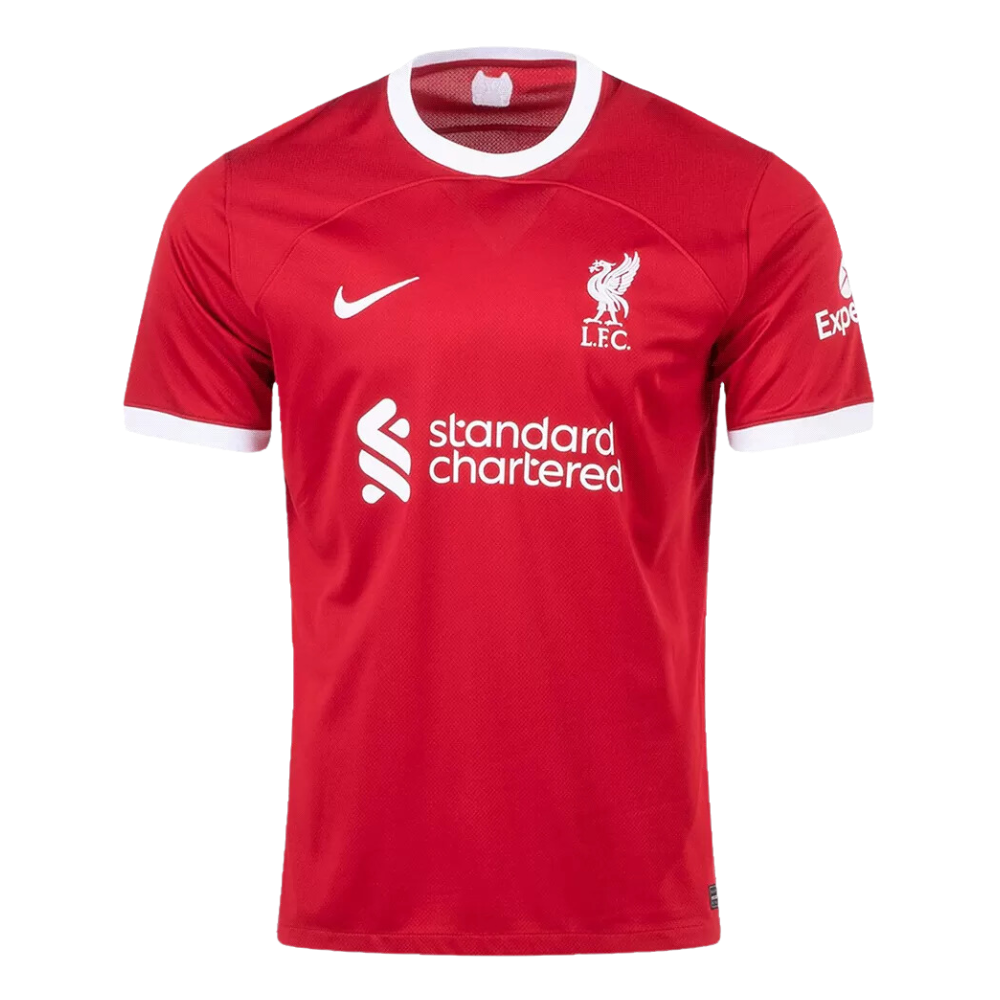 Liverpool Home Soccer Jersey 2023/24 - Goal Digger Jerseys | Authentic Soccer Jerseys High Quality