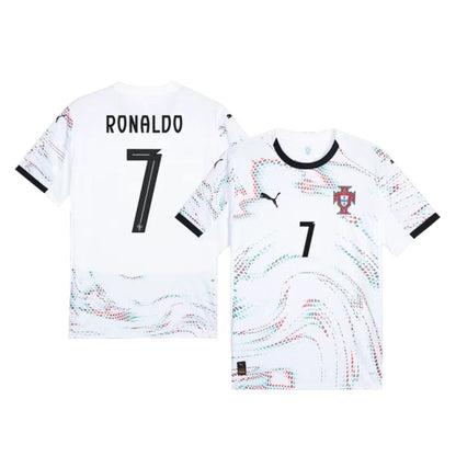 Portugal Away Soccer Jersey 2025 RONALDO 7
