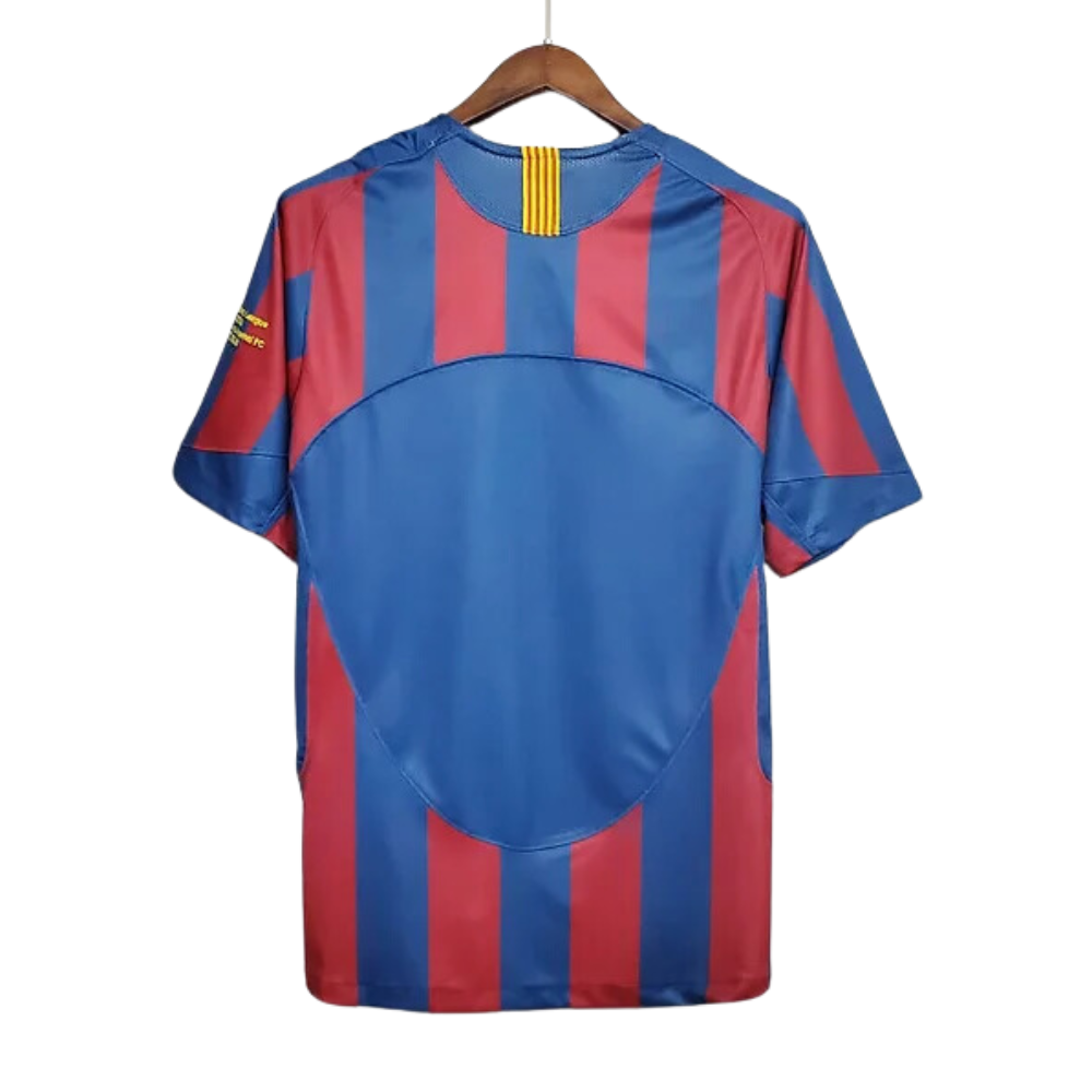 Retro 2005/06 Barcelona Home Soccer Jersey - UCL - Goal Digger Jerseys | Authentic Soccer Jerseys High Quality