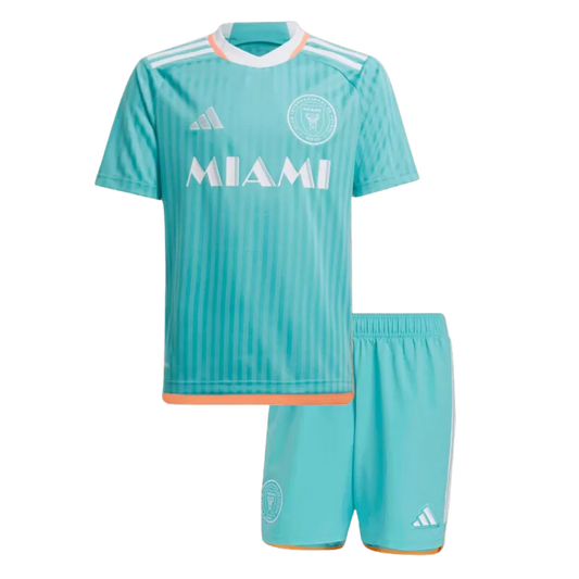 Kids MESSI #10 Inter Miami CF Third Away Soccer Jersey 2024