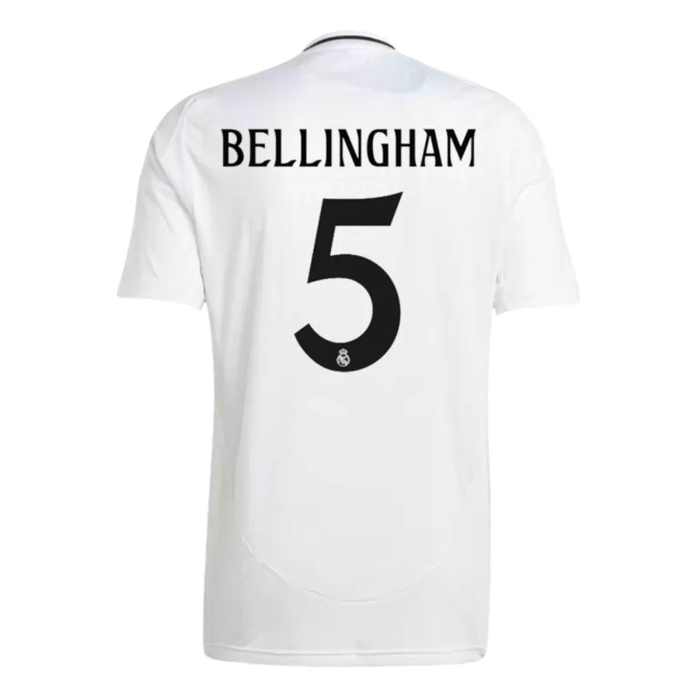 BELLINGHAM #5 Real Madrid Home Soccer Jersey 2024/25 - Goal Digger Jerseys | Authentic Soccer Jerseys High Quality