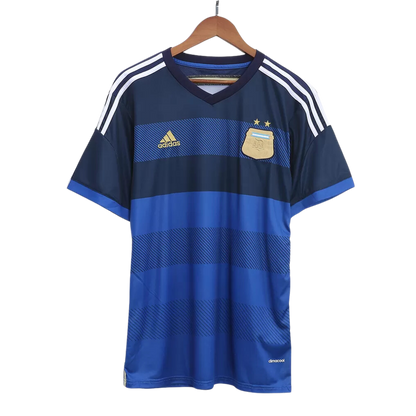 Retro 2014 Argentina Away Soccer Jersey - Goal Digger Jerseys | Authentic Soccer Jerseys High Quality