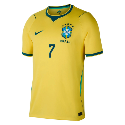Brazil FIFA World Cup Home VINI JR 7 2026 Jersey