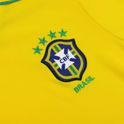 Retro 1998 Brazil Home Soccer Jersey - Goal Digger Jerseys | Authentic Soccer Jerseys High Quality