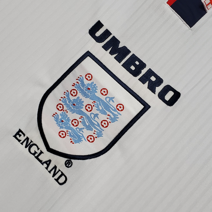 Retro 1998 England Home Jersey - Goal Digger Jerseys | Authentic Soccer Jerseys High Quality