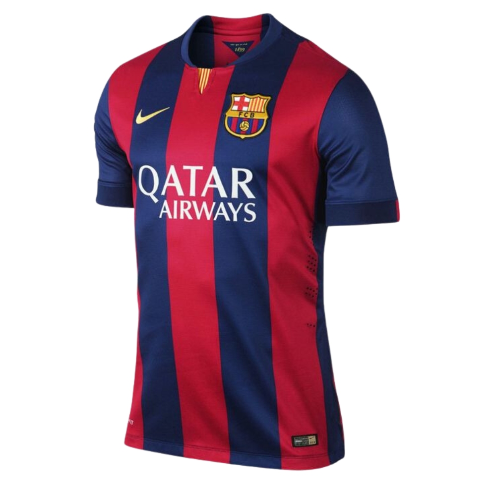 Retro MESSI #10 2014/15 Barcelona Home Soccer Jersey - Goal Digger Jerseys | Authentic Soccer Jerseys High Quality