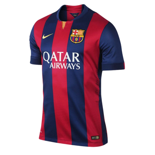 Retro MESSI #10 2014/15 Barcelona Home Soccer Jersey - Goal Digger Jerseys | Authentic Soccer Jerseys High Quality
