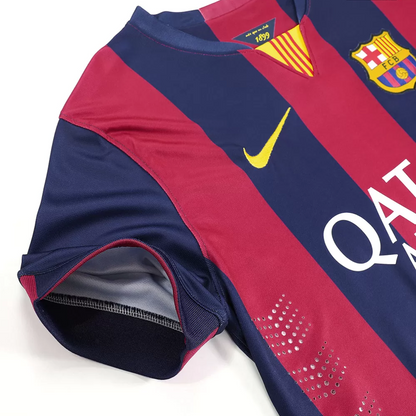 Retro 2014/15 Barcelona Home Soccer Jersey - Goal Digger Jerseys | Authentic Soccer Jerseys High Quality