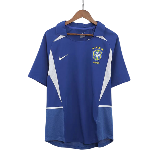 Retro 2002 Brazil Away Soccer Jersey - Goal Digger Jerseys | Authentic Soccer Jerseys High Quality