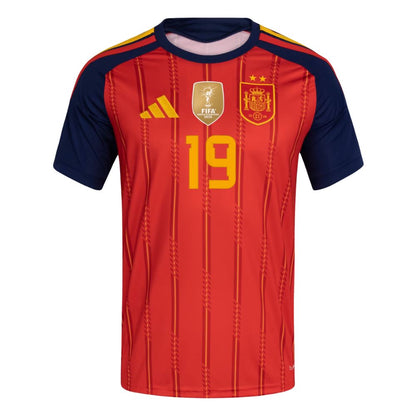 Spain World Cup CHAMPIONS LAMINE YAMAL 19 Home Jersey 2026