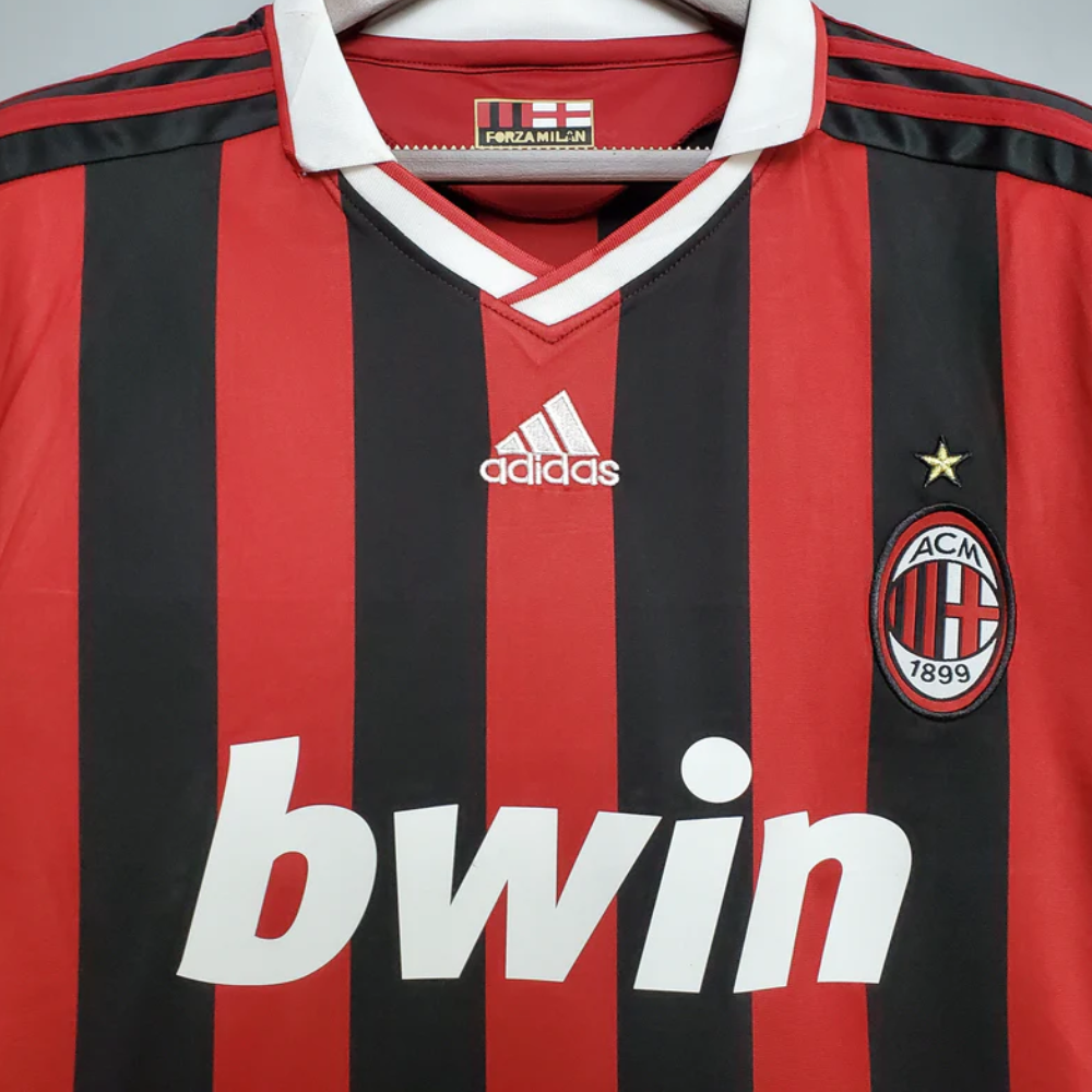 Retro  2009/10 AC Milan Home Soccer Jersey - Goal Digger Jerseys | High Quality Football Kits