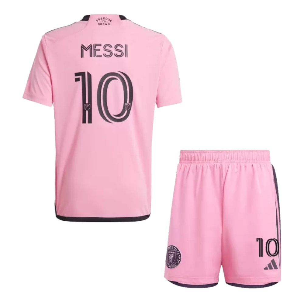 Kids MESSI #10 Inter Miami CF Home Soccer Jersey Kit 2024