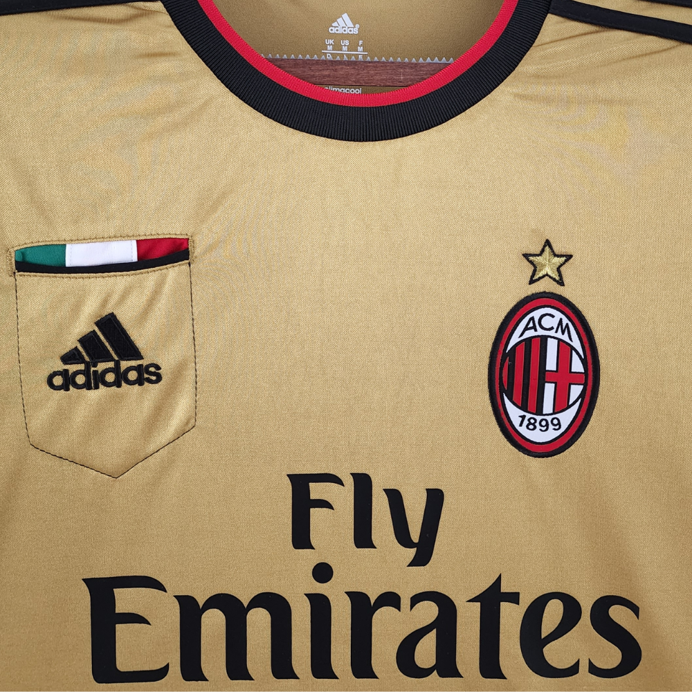 Retro 2013/14 AC Milan Third Away Soccer Jersey (Size L) - Ready To Ship - Goal Digger Jerseys | High Quality Football Kits | Soccer Jerseys