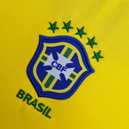 Retro 2004/06 Brazil Home Soccer Jersey (Size M) - Ready To Ship - Goal Digger Jerseys | High Quality Football Kits | Soccer Jerseys