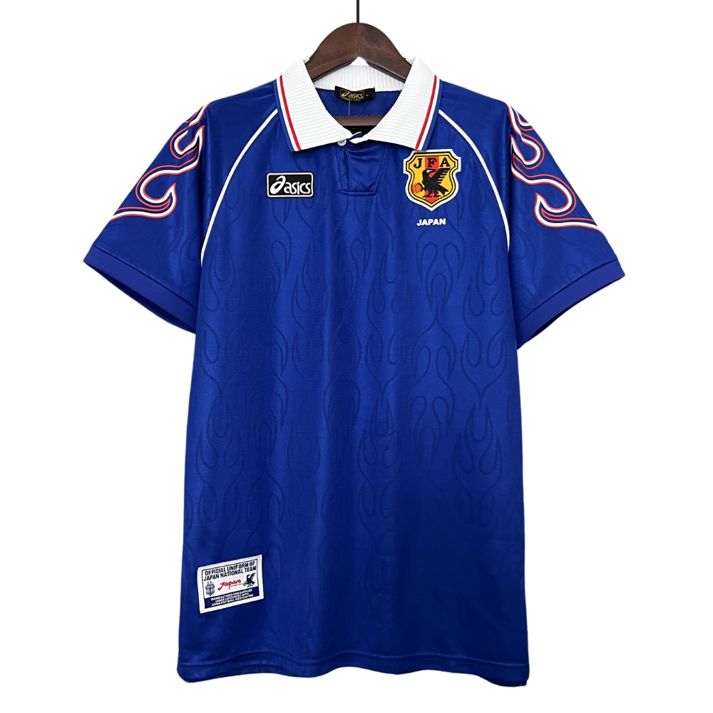 Retro 1998 Japan Home Soccer Jersey (Size 2XL) - Ready To Ship - Goal Digger Jerseys | High Quality Football Kits | Soccer Jerseys