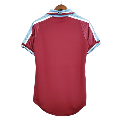 Retro 99/01 West Ham United Home Soccer Jersey (Size L) - Ready To Ship - Goal Digger Jerseys | High Quality Football Kits | Soccer Jerseys