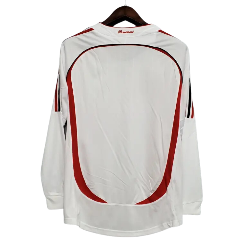 Retro 2006/07 AC Milan Away Long Sleeve Soccer Jersey - Goal Digger Jerseys | High Quality Football Kits | Soccer Jerseys