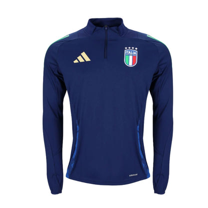 ITALY FIGC Navy Drill Training Tracksuit 2024/25 - ADIDAS