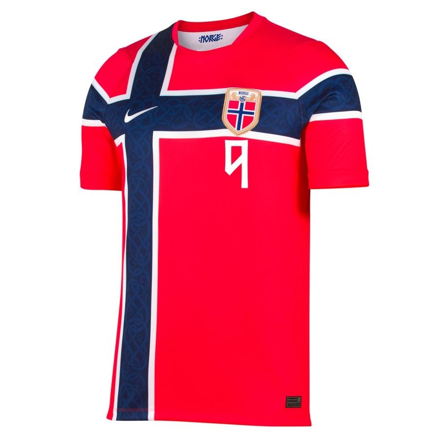 Norway FIFA World Cup HAALAND 9 Home Jersey 2026
