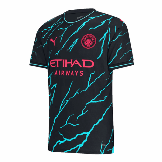 Manchester City Third Away Soccer Jersey 2023/24 - Goal Digger Jerseys | Authentic Soccer Jerseys High Quality