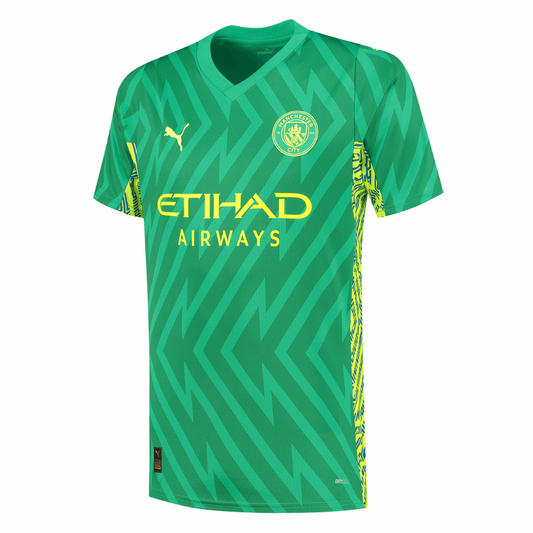 Manchester City Goalkeeper Soccer Jersey 2023/24 Green - Goal Digger Jerseys | Authentic Soccer Jerseys High Quality