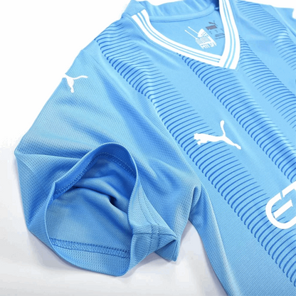 Manchester City Home Soccer Jersey 2023/24 - Goal Digger Jerseys | Authentic Soccer Jerseys High Quality