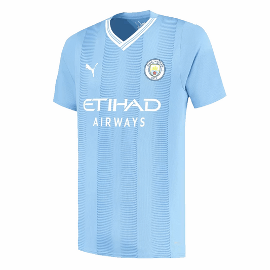 Manchester City Home Soccer Jersey 2023/24 - Goal Digger Jerseys | Authentic Soccer Jerseys High Quality